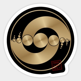 Crop circle 122 Sticker